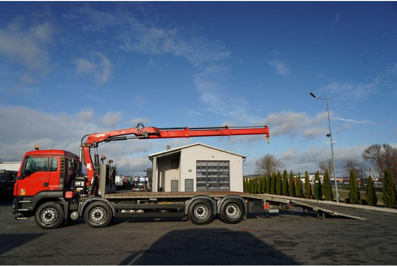 MAN TGS 35.360 / 8x2-4 / LAWETA + HDS HIAB 166 E-2 / 4 OSIOWY / NAJ - Vlečno vozilo: slika 2 MAN TGS 35.360 / 8x2-4 / LAWETA + HDS HIAB 166 E-2 / 4 OSIOWY / NAJ - Vlečno vozilo: slika 2
