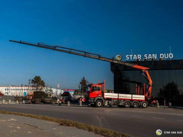 MAN TGS 35.400 PALFINGER PK 44002 WINCH TRIDEM KRAN - Tovornjak s kesonom, Tovornjak z dvigalom: slika 2 MAN TGS 35.400 PALFINGER PK 44002 WINCH TRIDEM KRAN - Tovornjak s kesonom, Tovornjak z dvigalom: slika 2