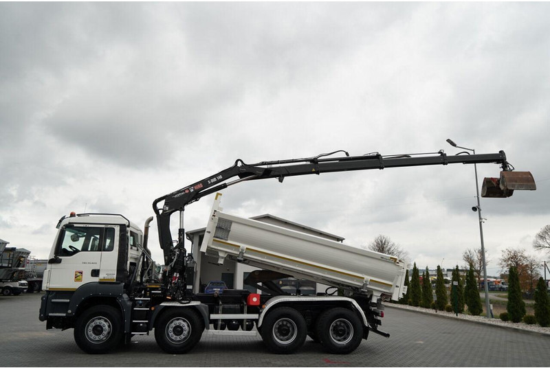 MAN TGS 35.420 / 8x4 / WYWROTKA 2 STRONNA / HYDROBURTA / BORDMATIC - Tovornjak prekucnik, Tovornjak z dvigalom: slika 2 MAN TGS 35.420 / 8x4 / WYWROTKA 2 STRONNA / HYDROBURTA / BORDMATIC - Tovornjak prekucnik, Tovornjak z dvigalom: slika 2