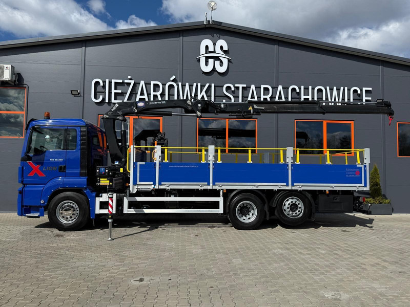 MAN TGS TGX 26.360 / E6 / 143tys km !!! skrzynia + żuraw HMF / manua - Tovornjak s kesonom, Tovornjak z dvigalom: slika 2 MAN TGS TGX 26.360 / E6 / 143tys km !!! skrzynia + żuraw HMF / manua - Tovornjak s kesonom, Tovornjak z dvigalom: slika 2