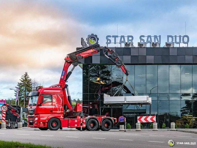 MAN TGX 28.500 6x2 HMF 5020K-RC Fly Jib Crane - Tovornjak s kesonom, Tovornjak z dvigalom: slika 1 MAN TGX 28.500 6x2 HMF 5020K-RC Fly Jib Crane - Tovornjak s kesonom, Tovornjak z dvigalom: slika 1