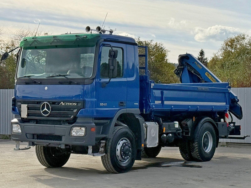 Mercedes-Benz ACTROS 1841 * PK 10501 + FUNK * TOP * 4x4 - Tovornjak prekucnik, Tovornjak z dvigalom: slika 2 Mercedes-Benz ACTROS 1841 * PK 10501 + FUNK * TOP * 4x4 - Tovornjak prekucnik, Tovornjak z dvigalom: slika 2