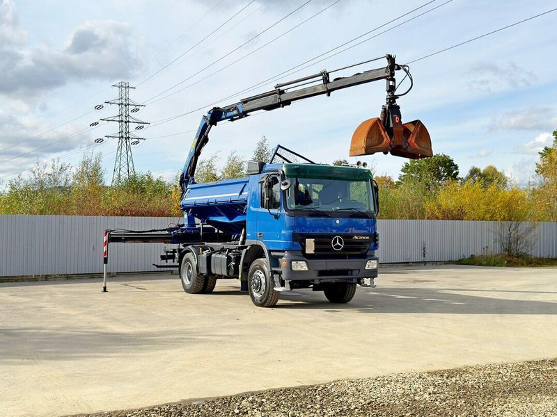 Mercedes-Benz ACTROS 1841 * PK 10501 + FUNK * TOP * 4x4 - Tovornjak prekucnik, Tovornjak z dvigalom: slika 4 Mercedes-Benz ACTROS 1841 * PK 10501 + FUNK * TOP * 4x4 - Tovornjak prekucnik, Tovornjak z dvigalom: slika 4