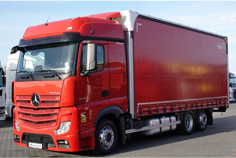 Mercedes-Benz ACTROS 25 480 - Tovornjak s ponjavo: slika 1 Mercedes-Benz ACTROS 25 480 - Tovornjak s ponjavo: slika 1
