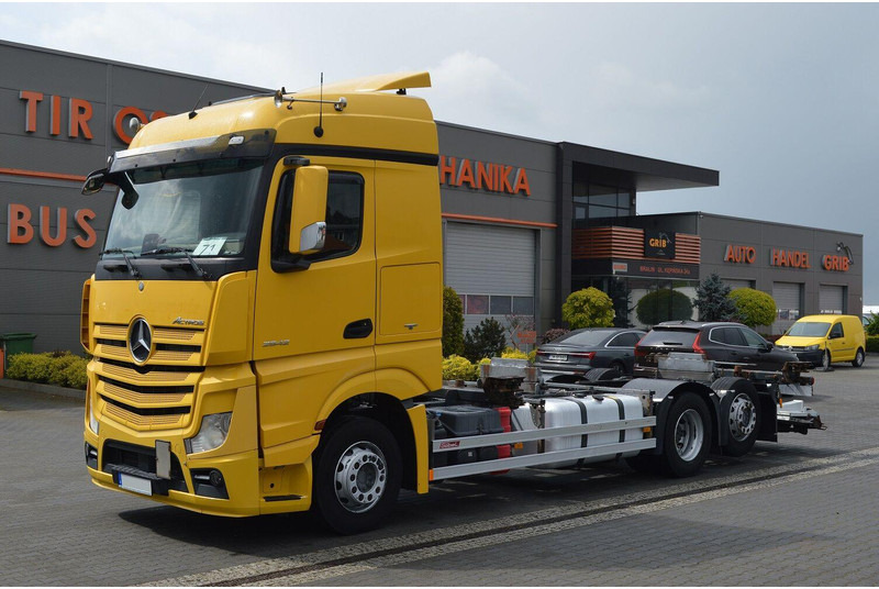 Mercedes-Benz ACTROS 2542 EURO 6 BDF SWAP CHASSIS - Tovornjak-šasija: slika 1 Mercedes-Benz ACTROS 2542 EURO 6 BDF SWAP CHASSIS - Tovornjak-šasija: slika 1