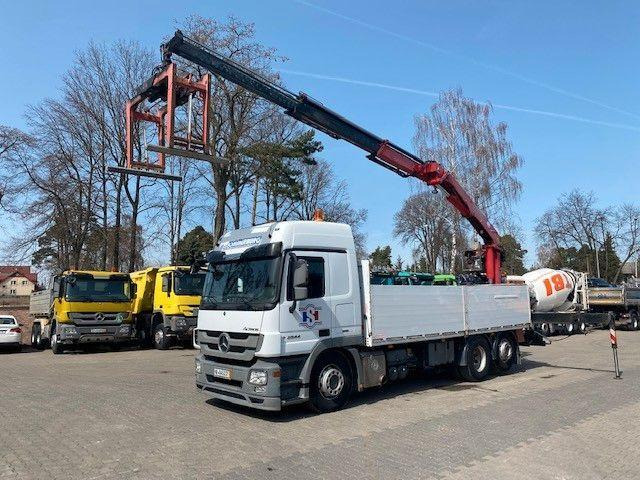Mercedes-Benz ACTROS 2544 - Tovornjak s kesonom, Tovornjak z dvigalom: slika 1 Mercedes-Benz ACTROS 2544 - Tovornjak s kesonom, Tovornjak z dvigalom: slika 1