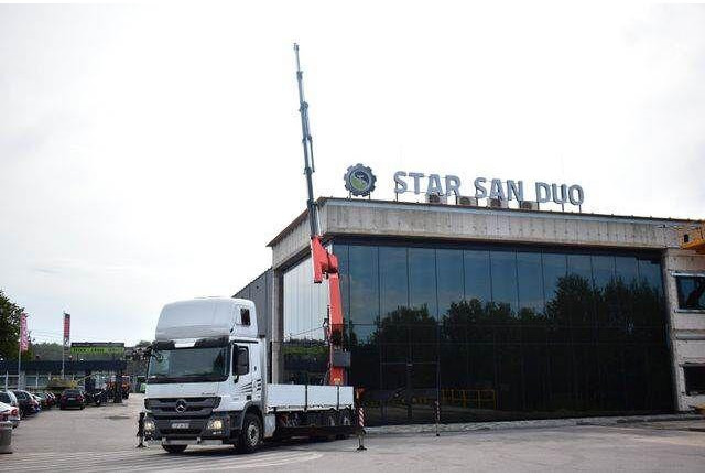 Mercedes-Benz ACTROS 2546 6x2 Palfinger PK 50002 EURO 5 Cran - Tovornjak s kesonom, Tovornjak z dvigalom: slika 1 Mercedes-Benz ACTROS 2546 6x2 Palfinger PK 50002 EURO 5 Cran - Tovornjak s kesonom, Tovornjak z dvigalom: slika 1