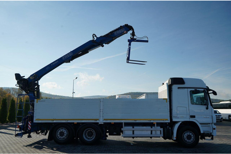 Mercedes-Benz ACTROS 2548 / 6x2 / BURTOWA - 6,5 M / OŚ PODNOSZONA / HDS FASSI - Tovornjak s kesonom, Tovornjak z dvigalom: slika 5 Mercedes-Benz ACTROS 2548 / 6x2 / BURTOWA - 6,5 M / OŚ PODNOSZONA / HDS FASSI - Tovornjak s kesonom, Tovornjak z dvigalom: slika 5