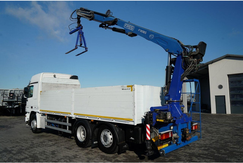 Mercedes-Benz ACTROS 2548 / 6x2 / BURTOWA - 6,5 M / OŚ PODNOSZONA / HDS FASSI - Tovornjak s kesonom, Tovornjak z dvigalom: slika 3 Mercedes-Benz ACTROS 2548 / 6x2 / BURTOWA - 6,5 M / OŚ PODNOSZONA / HDS FASSI - Tovornjak s kesonom, Tovornjak z dvigalom: slika 3