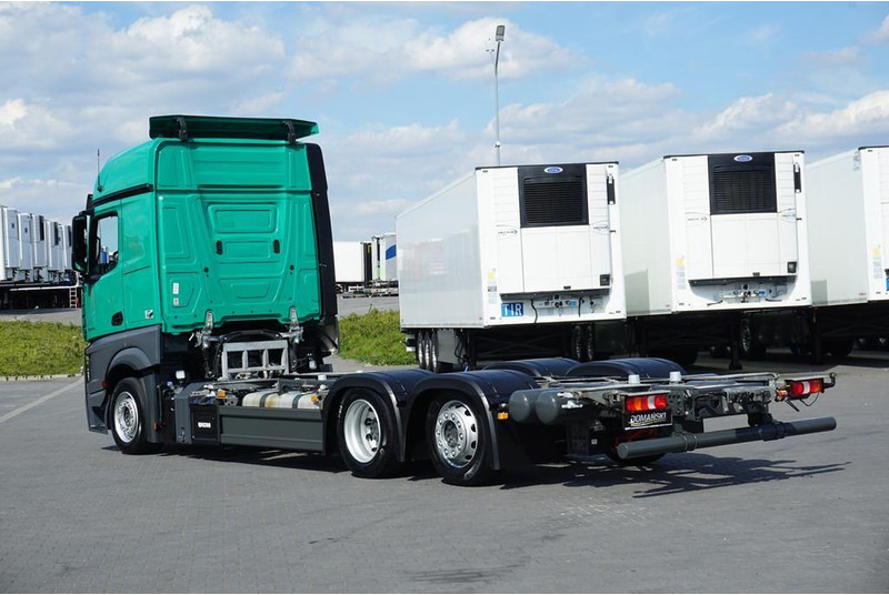 Mercedes-Benz ACTROS / 2548 / ACC / E 6 / MP 5 / MEGA / BDF 7,82 M / RETARDER - Kontejnerski tovornjak/ Tovornjak z zamenljivim tovoriščem: slika 5 Mercedes-Benz ACTROS / 2548 / ACC / E 6 / MP 5 / MEGA / BDF 7,82 M / RETARDER - Kontejnerski tovornjak/ Tovornjak z zamenljivim tovoriščem: slika 5