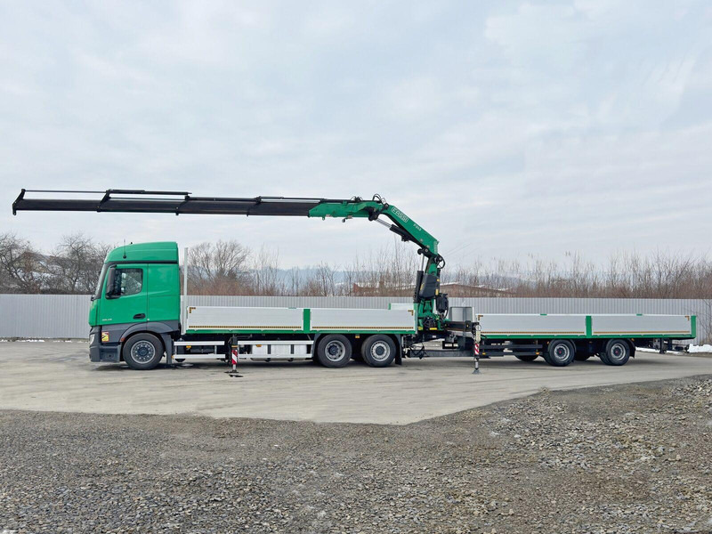 Mercedes-Benz ACTROS 2645 * FASSI F345.24 + FUNK + Anhänger - Tovornjak s kesonom, Tovornjak z dvigalom: slika 5 Mercedes-Benz ACTROS 2645 * FASSI F345.24 + FUNK + Anhänger - Tovornjak s kesonom, Tovornjak z dvigalom: slika 5