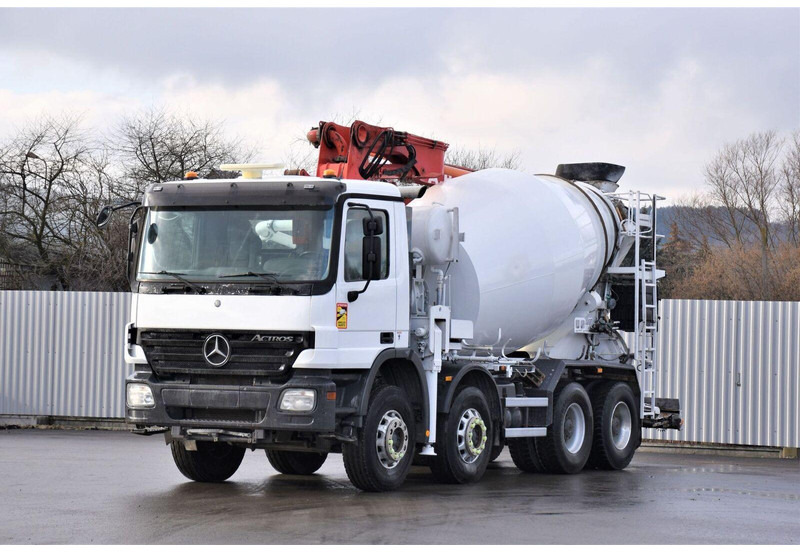 Mercedes-Benz ACTROS 3241* Betonpumpe 21m *8x4 * Top Zustand - Črpalka za beton: slika 2 Mercedes-Benz ACTROS 3241* Betonpumpe 21m *8x4 * Top Zustand - Črpalka za beton: slika 2
