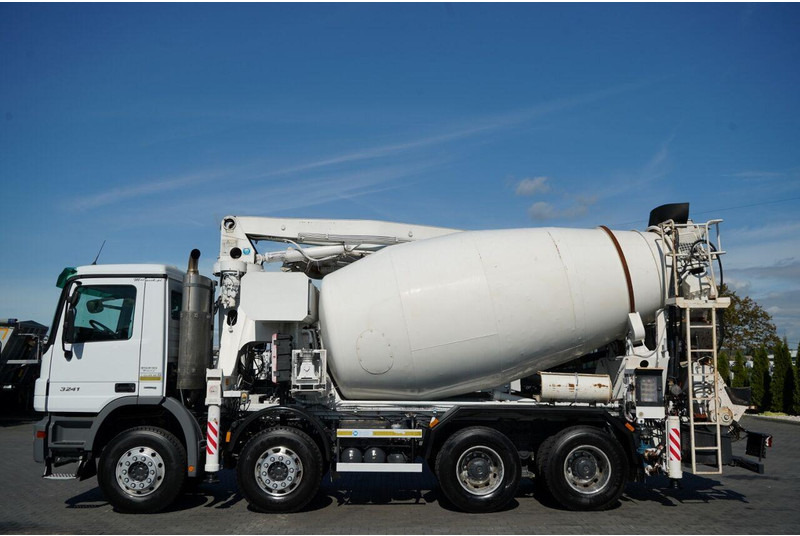 Mercedes-Benz ACTROS 3241 / POMPOGRUSZKA / 8X4 / BETONIARKA + POMPA SERMAC 3Z2 - Avtomešalec: slika 5 Mercedes-Benz ACTROS 3241 / POMPOGRUSZKA / 8X4 / BETONIARKA + POMPA SERMAC 3Z2 - Avtomešalec: slika 5