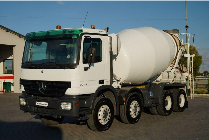 Mercedes-Benz ACTROS 3246 / BETONOMIESZARKA SCHWING STETTER / 8X4 / EPS + SPRZ - Avtomešalec: slika 3 Mercedes-Benz ACTROS 3246 / BETONOMIESZARKA SCHWING STETTER / 8X4 / EPS + SPRZ - Avtomešalec: slika 3