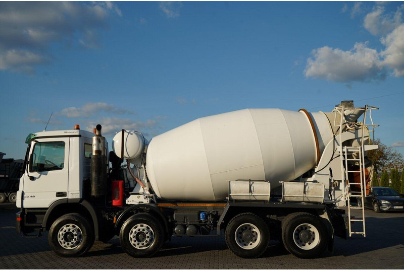 Mercedes-Benz ACTROS 3246 / BETONOMIESZARKA SCHWING STETTER / 8X4 / EPS + SPRZ - Avtomešalec: slika 5 Mercedes-Benz ACTROS 3246 / BETONOMIESZARKA SCHWING STETTER / 8X4 / EPS + SPRZ - Avtomešalec: slika 5