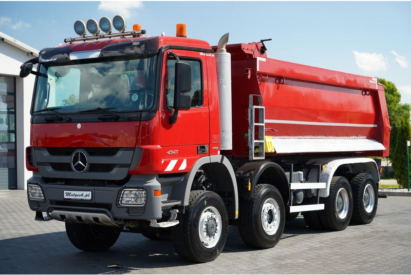 Tovornjak prekucnik Mercedes-Benz ACTROS 4141 / 8X6 / WYWROTKA TYLNOZSYPOWA / MEILLER KIPPER 5.3M: slika 12 Tovornjak prekucnik Mercedes-Benz ACTROS 4141 / 8X6 / WYWROTKA TYLNOZSYPOWA / MEILLER KIPPER 5.3M: slika 12