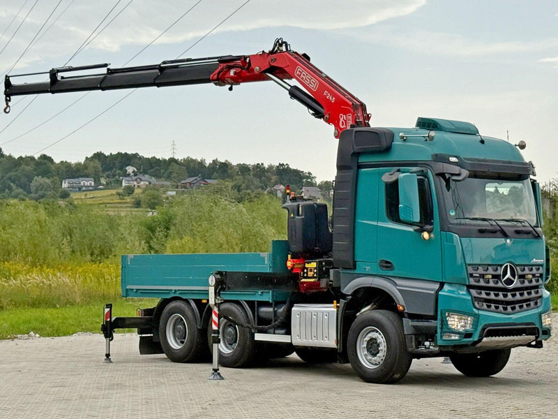 Mercedes-Benz AROCS 2548* FASSI F245A.0.24 E + FUNK / 6x4 *TOP - Tovornjak s kesonom, Tovornjak z dvigalom: slika 2 Mercedes-Benz AROCS 2548* FASSI F245A.0.24 E + FUNK / 6x4 *TOP - Tovornjak s kesonom, Tovornjak z dvigalom: slika 2