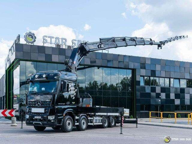 Mercedes-Benz AROCS 3251 8x4 HMF 8520 Fly Jib Winch - Tovornjak s kesonom, Tovornjak z dvigalom: slika 3 Mercedes-Benz AROCS 3251 8x4 HMF 8520 Fly Jib Winch - Tovornjak s kesonom, Tovornjak z dvigalom: slika 3