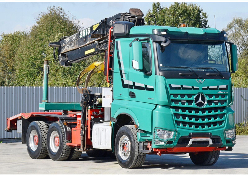 Mercedes-Benz AROCS 3363 *HOLZTRANSPORTER * LOGLIFT 251S /6x4 - Tovornjak za prevoz lesa, Tovornjak z dvigalom: slika 4 Mercedes-Benz AROCS 3363 *HOLZTRANSPORTER * LOGLIFT 251S /6x4 - Tovornjak za prevoz lesa, Tovornjak z dvigalom: slika 4