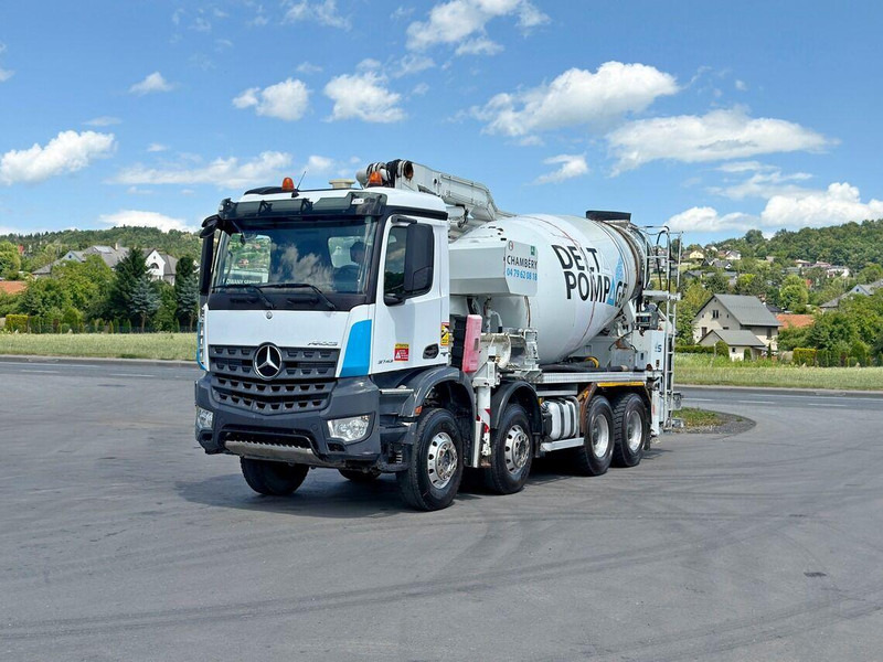 Mercedes-Benz AROCS 3743 * Betonpumpe + FUNK * 8x4 * TOP - Avtomešalec: slika 2 Mercedes-Benz AROCS 3743 * Betonpumpe + FUNK * 8x4 * TOP - Avtomešalec: slika 2