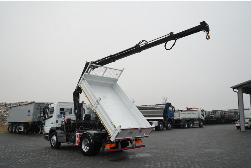 Mercedes-Benz ATEGO 1218 / 4x2 / WYWROTKA + HDS HIAB 0088 BS-3 / PILOT /MANU - Tovornjak prekucnik, Tovornjak z dvigalom: slika 3 Mercedes-Benz ATEGO 1218 / 4x2 / WYWROTKA + HDS HIAB 0088 BS-3 / PILOT /MANU - Tovornjak prekucnik, Tovornjak z dvigalom: slika 3