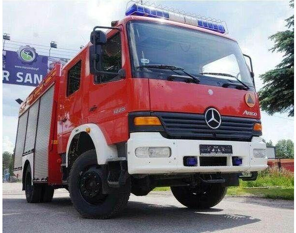 Mercedes-Benz ATEGO 1225 Firebrigade Feuerwehr - Gasilsko vozilo: slika 1 Mercedes-Benz ATEGO 1225 Firebrigade Feuerwehr - Gasilsko vozilo: slika 1