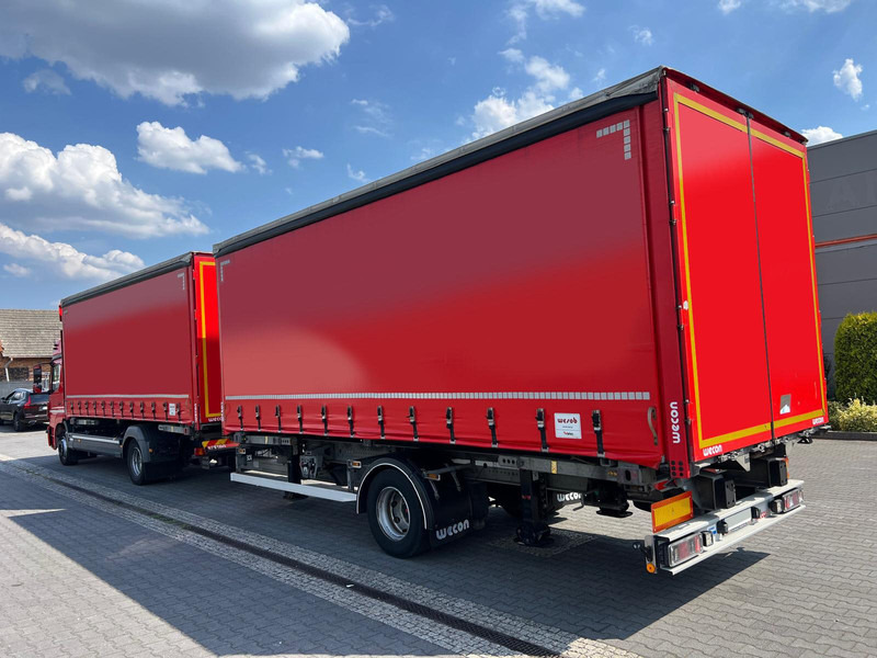 Mercedes-Benz ATEGO 1227 BDF WECHSELFAHRGESTELL CURTAIN PLANE TRAILER 1.HAND - Tovornjak s ponjavo: slika 5 Mercedes-Benz ATEGO 1227 BDF WECHSELFAHRGESTELL CURTAIN PLANE TRAILER 1.HAND - Tovornjak s ponjavo: slika 5