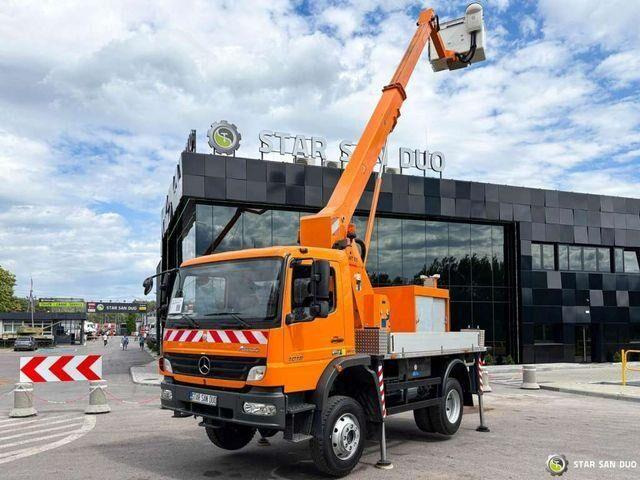 Mercedes-Benz ATEGO 4x4 1018 WUMAG WT 170 Platform Lift 17m - Dvižna ploščad montirana na tovornjak: slika 1 Mercedes-Benz ATEGO 4x4 1018 WUMAG WT 170 Platform Lift 17m - Dvižna ploščad montirana na tovornjak: slika 1