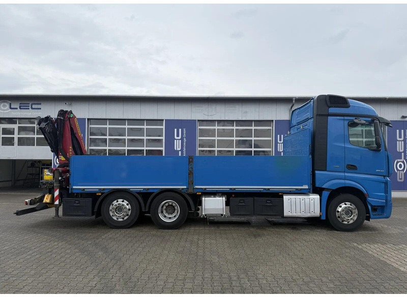 Mercedes-Benz Actros 2545 - Flatbed + crane 6x2 - Tovornjak s kesonom, Tovornjak z dvigalom: slika 5 Mercedes-Benz Actros 2545 - Flatbed + crane 6x2 - Tovornjak s kesonom, Tovornjak z dvigalom: slika 5