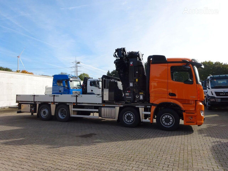 Mercedes-Benz Arocs 3751 - Flatbed+crane - Tovornjak s kesonom, Tovornjak z dvigalom: slika 5 Mercedes-Benz Arocs 3751 - Flatbed+crane - Tovornjak s kesonom, Tovornjak z dvigalom: slika 5
