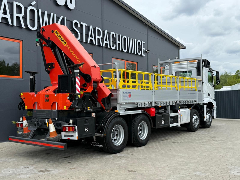 Mercedes-Benz Arocs Actros 3236 // E6 // 8x4 // Palfinger PK4800 - Tovornjak s kesonom, Tovornjak z dvigalom: slika 4 Mercedes-Benz Arocs Actros 3236 // E6 // 8x4 // Palfinger PK4800 - Tovornjak s kesonom, Tovornjak z dvigalom: slika 4