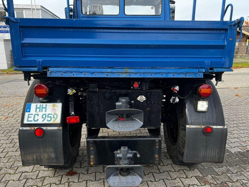 Vrtni orač Mercedes-Benz Unimog 427 Platós hókotrócs: slika 6