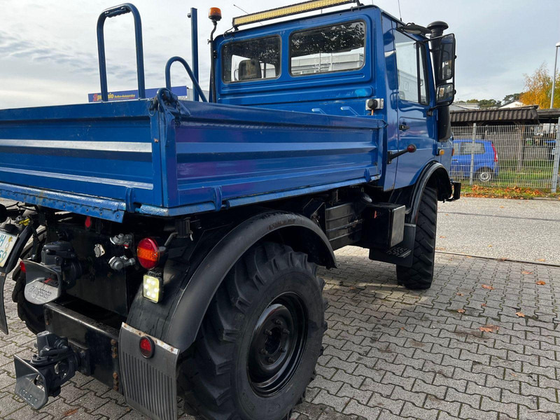 Vrtni orač Mercedes-Benz Unimog 427 Platós hókotrócs: slika 7