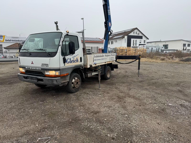 Mitsubishi Canter FE649 - Flatbed truck + crane - Tovornjak s kesonom, Tovornjak z dvigalom: slika 5 Mitsubishi Canter FE649 - Flatbed truck + crane - Tovornjak s kesonom, Tovornjak z dvigalom: slika 5