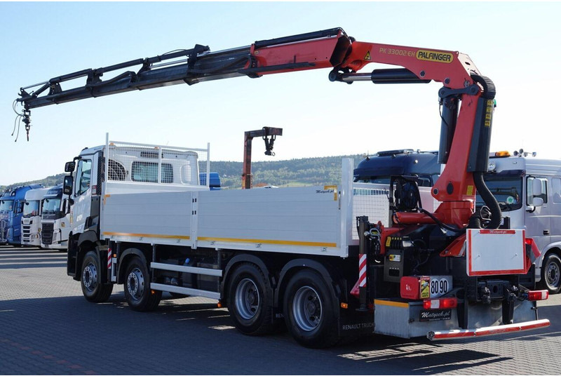 Renault C 430 / 8x4 / SKRZYNIOWY 7 M + HDS PALFINGER 33002 -wysów: 14,5 - Tovornjak s kesonom, Tovornjak z dvigalom: slika 3 Renault C 430 / 8x4 / SKRZYNIOWY 7 M + HDS PALFINGER 33002 -wysów: 14,5 - Tovornjak s kesonom, Tovornjak z dvigalom: slika 3