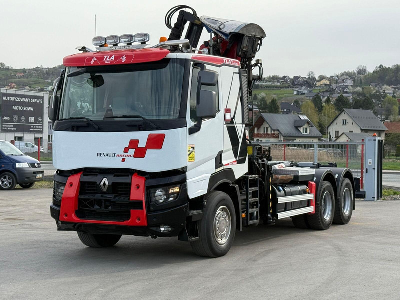 Renault C520 * ABROLLKIPPER 4,80 m * KESLA * 6x4! - Kotalni prekucni tovornjak, Tovornjak z dvigalom: slika 3 Renault C520 * ABROLLKIPPER 4,80 m * KESLA * 6x4! - Kotalni prekucni tovornjak, Tovornjak z dvigalom: slika 3