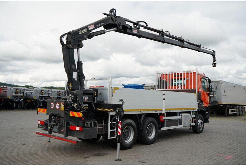 Renault K 380 / 6X4 / SKRZYNIOWY 6.2 M / + HDS HIAB 166 ES-4 / MAX UDŹWI - Tovornjak s kesonom, Tovornjak z dvigalom: slika 4 Renault K 380 / 6X4 / SKRZYNIOWY 6.2 M / + HDS HIAB 166 ES-4 / MAX UDŹWI - Tovornjak s kesonom, Tovornjak z dvigalom: slika 4