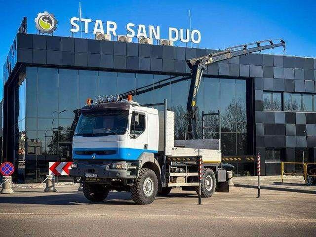 Renault KERAX 270 4x4 PALFINGER PK 16502 CRANE WINCH - Tovornjak s kesonom, Tovornjak z dvigalom: slika 1 Renault KERAX 270 4x4 PALFINGER PK 16502 CRANE WINCH - Tovornjak s kesonom, Tovornjak z dvigalom: slika 1