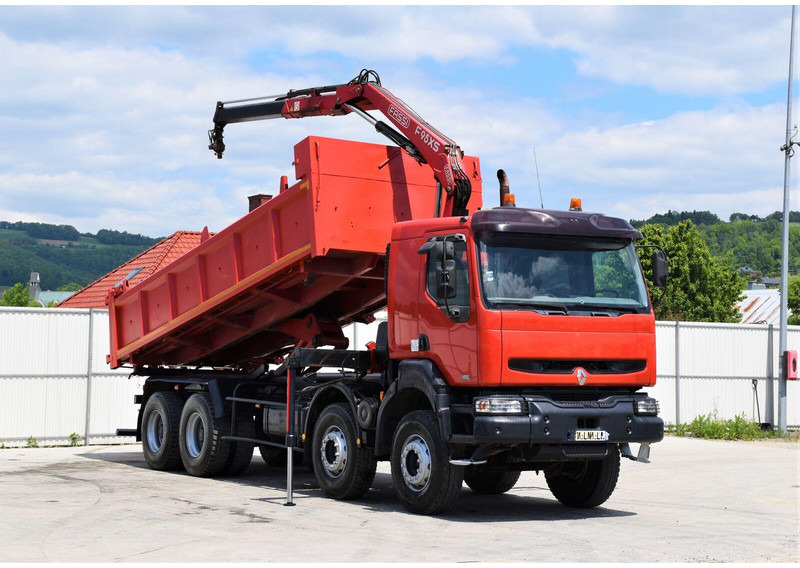 Renault KERAX 420 DCI Kipper 6,30m+FASSI F95AXS.21+FUNK - Tovornjak prekucnik, Tovornjak z dvigalom: slika 2 Renault KERAX 420 DCI Kipper 6,30m+FASSI F95AXS.21+FUNK - Tovornjak prekucnik, Tovornjak z dvigalom: slika 2