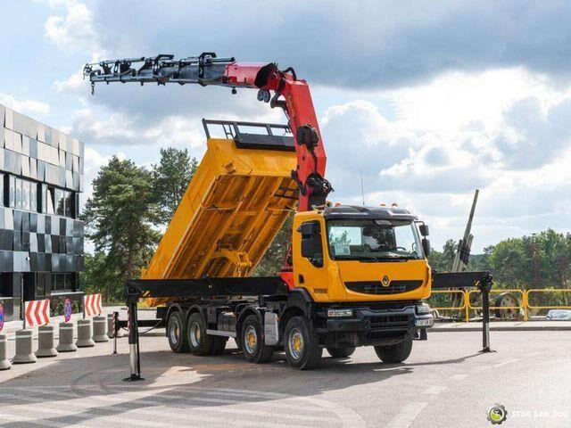 Renault KERAX 450 8x4 PALFINGER PK 60002 Crane Tipper - Tovornjak prekucnik, Tovornjak z dvigalom: slika 4 Renault KERAX 450 8x4 PALFINGER PK 60002 Crane Tipper - Tovornjak prekucnik, Tovornjak z dvigalom: slika 4