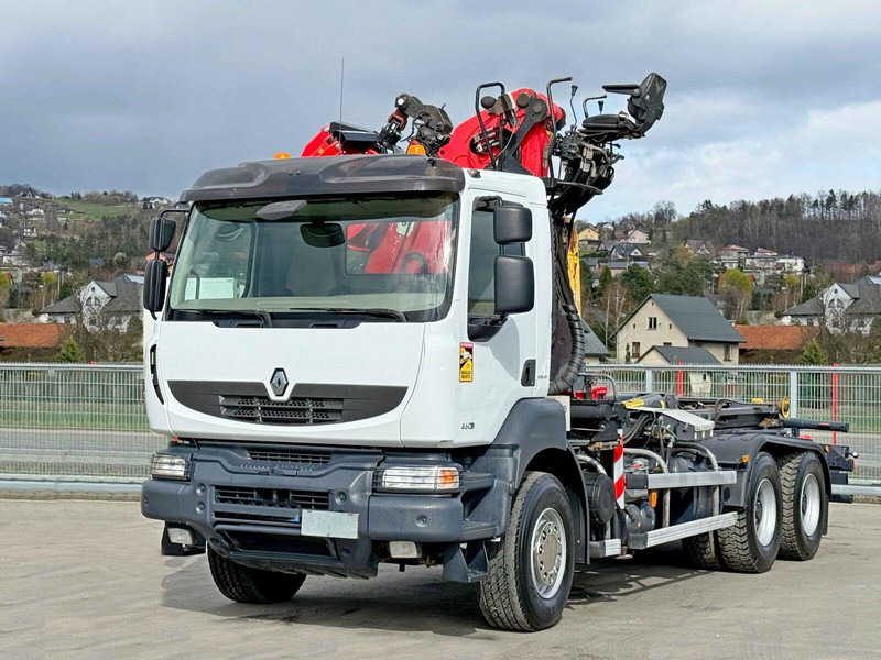 Renault KERAX 460 DXI * ABROLLKIPPER * EPSILON Q170Z69 * 6x4 - Kotalni prekucni tovornjak, Tovornjak z dvigalom: slika 2 Renault KERAX 460 DXI * ABROLLKIPPER * EPSILON Q170Z69 * 6x4 - Kotalni prekucni tovornjak, Tovornjak z dvigalom: slika 2