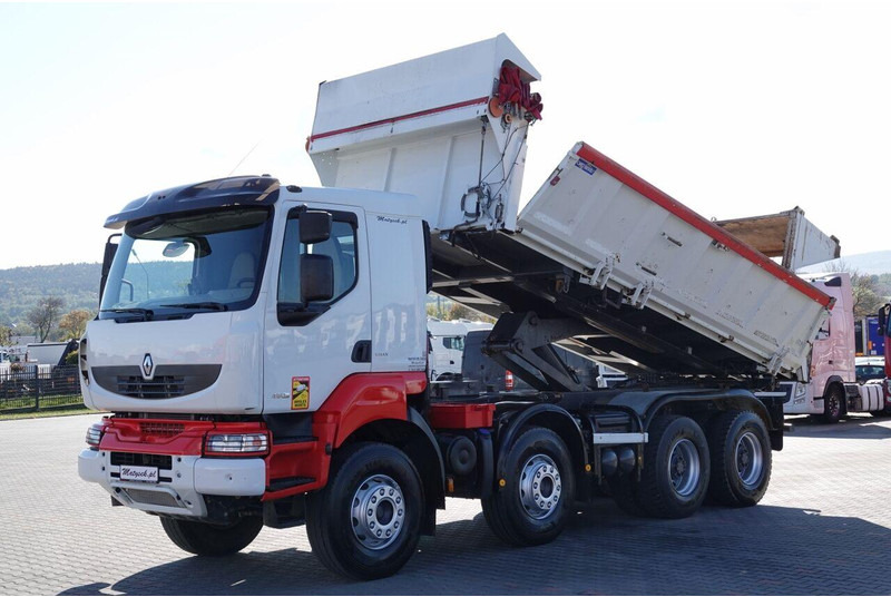 Renault KERAX 480 / 8x4 / WYWROTKA / HYDROBURTA / HYDROKLAPA / BORDMATIC - Tovornjak prekucnik: slika 1 Renault KERAX 480 / 8x4 / WYWROTKA / HYDROBURTA / HYDROKLAPA / BORDMATIC - Tovornjak prekucnik: slika 1