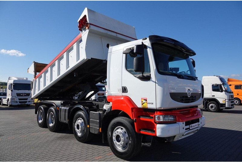 Renault KERAX 480 / 8x4 / WYWROTKA / HYDROBURTA / HYDROKLAPA / BORDMATIC - Tovornjak prekucnik: slika 4 Renault KERAX 480 / 8x4 / WYWROTKA / HYDROBURTA / HYDROKLAPA / BORDMATIC - Tovornjak prekucnik: slika 4