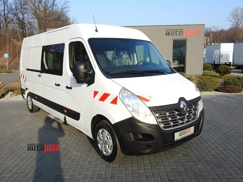 Renault MASTER FURGON BRYGADÓWKA 7 MIEJSC TEMPOMAT KLIMATYZACJA 130KM - Minibus, Potniški kombi: slika 1 Renault MASTER FURGON BRYGADÓWKA 7 MIEJSC TEMPOMAT KLIMATYZACJA 130KM - Minibus, Potniški kombi: slika 1