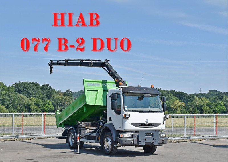 Renault MIDLUM 220 DXI - Tovornjak prekucnik, Tovornjak z dvigalom: slika 1 Renault MIDLUM 220 DXI - Tovornjak prekucnik, Tovornjak z dvigalom: slika 1