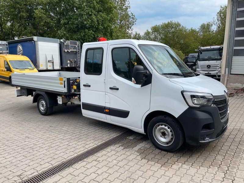 Renault Master Doka - Flatbed truck + crane - Dostavno vozilo s kesonom, Dostavno vozilo z dvojno kabino: slika 2 Renault Master Doka - Flatbed truck + crane - Dostavno vozilo s kesonom, Dostavno vozilo z dvojno kabino: slika 2