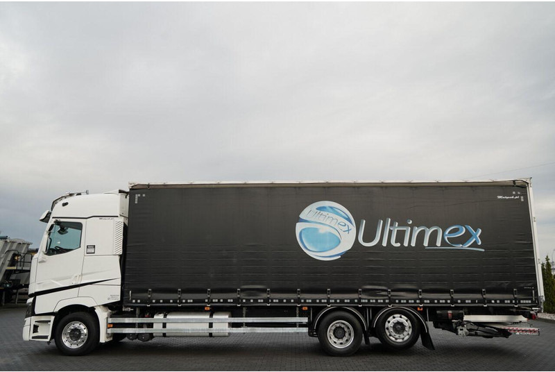 Renault T 440 / 6X2 / SOLÓWKA / FIRANKA 9.5 M / I-PARK COOL / WINDA / AL - Tovornjak s ponjavo: slika 2 Renault T 440 / 6X2 / SOLÓWKA / FIRANKA 9.5 M / I-PARK COOL / WINDA / AL - Tovornjak s ponjavo: slika 2