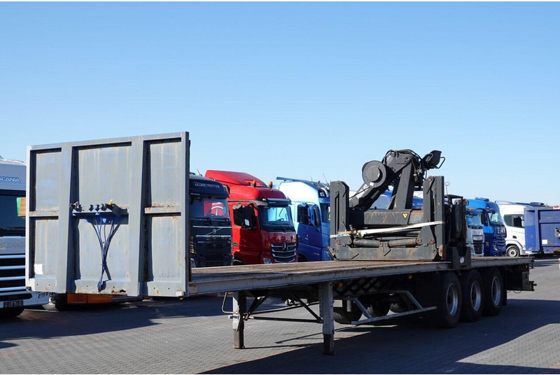 Samro NACZEPA PLATFORMA / + HDS HIAB R 150 F3 - WYSÓW : 8 METRÓW - Polprikolica s kesonom: slika 2 Samro NACZEPA PLATFORMA / + HDS HIAB R 150 F3 - WYSÓW : 8 METRÓW - Polprikolica s kesonom: slika 2