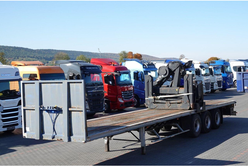 Samro NACZEPA PLATFORMA / + HDS HIAB R 150 F3 - WYSÓW : 8 METRÓW - Polprikolica s kesonom: slika 1 Samro NACZEPA PLATFORMA / + HDS HIAB R 150 F3 - WYSÓW : 8 METRÓW - Polprikolica s kesonom: slika 1