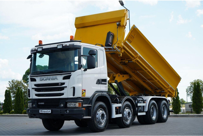 Scania G 400 / 8x4 / WYWROTKA 2 STRONNA  / BORDMATIC / MANUAL - Tovornjak prekucnik: slika 1 Scania G 400 / 8x4 / WYWROTKA 2 STRONNA  / BORDMATIC / MANUAL - Tovornjak prekucnik: slika 1